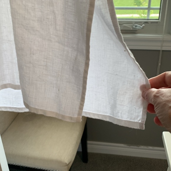 SYMPLI L MANDARIN LINEN TUNIC - Picture 9 of 16